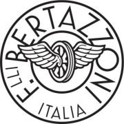 Bertazzoni.logo.black.white background